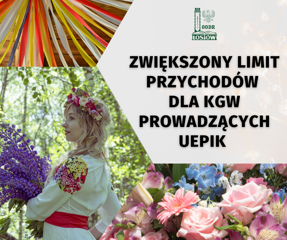 Zwiększony limit przychodów dla KGW prowadzących UEPiK – 1 000 000 zł