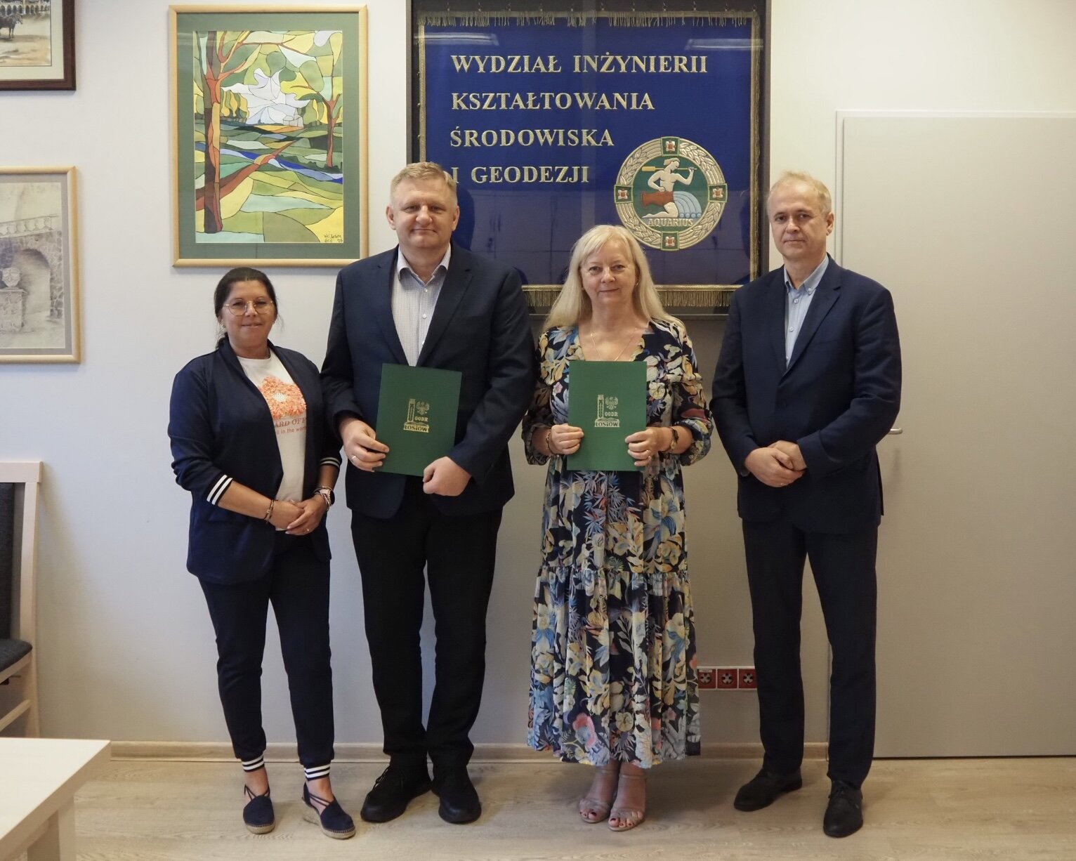 Umowa o współpracy pomiędzy Opolskim Ośrodkiem Doradztwa Rolniczego a Uniwersytetem Przyrodniczym we Wrocławiu