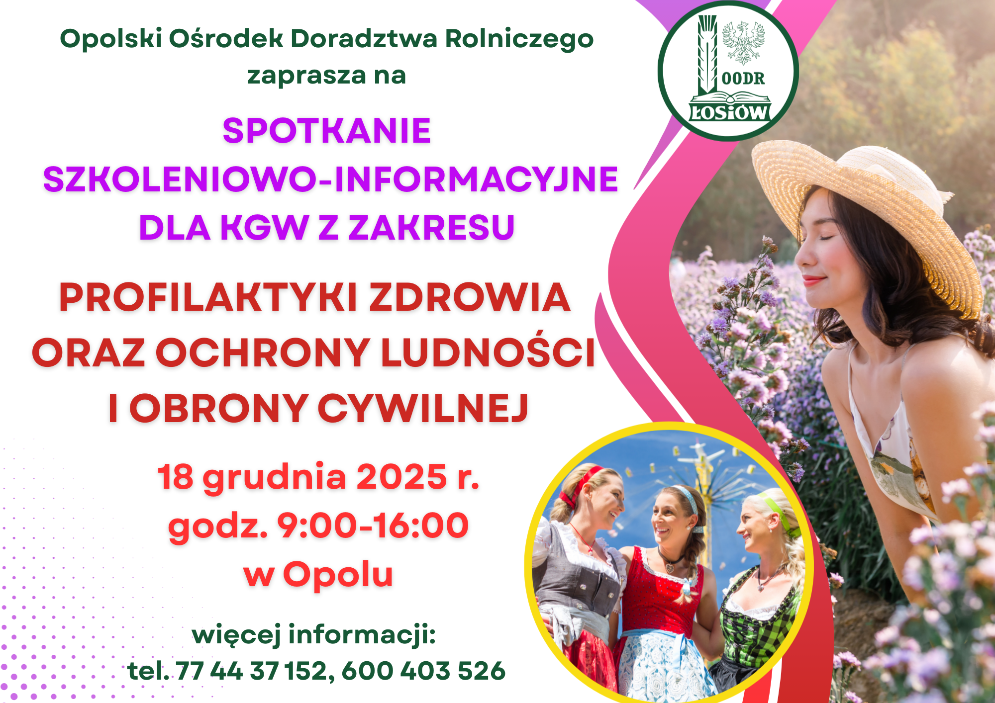 Szkolenie dla Kół Gospodyń Wiejskich