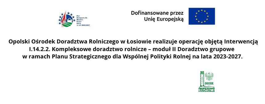 I.14.2. Kompleksowe doradztwo rolnicze